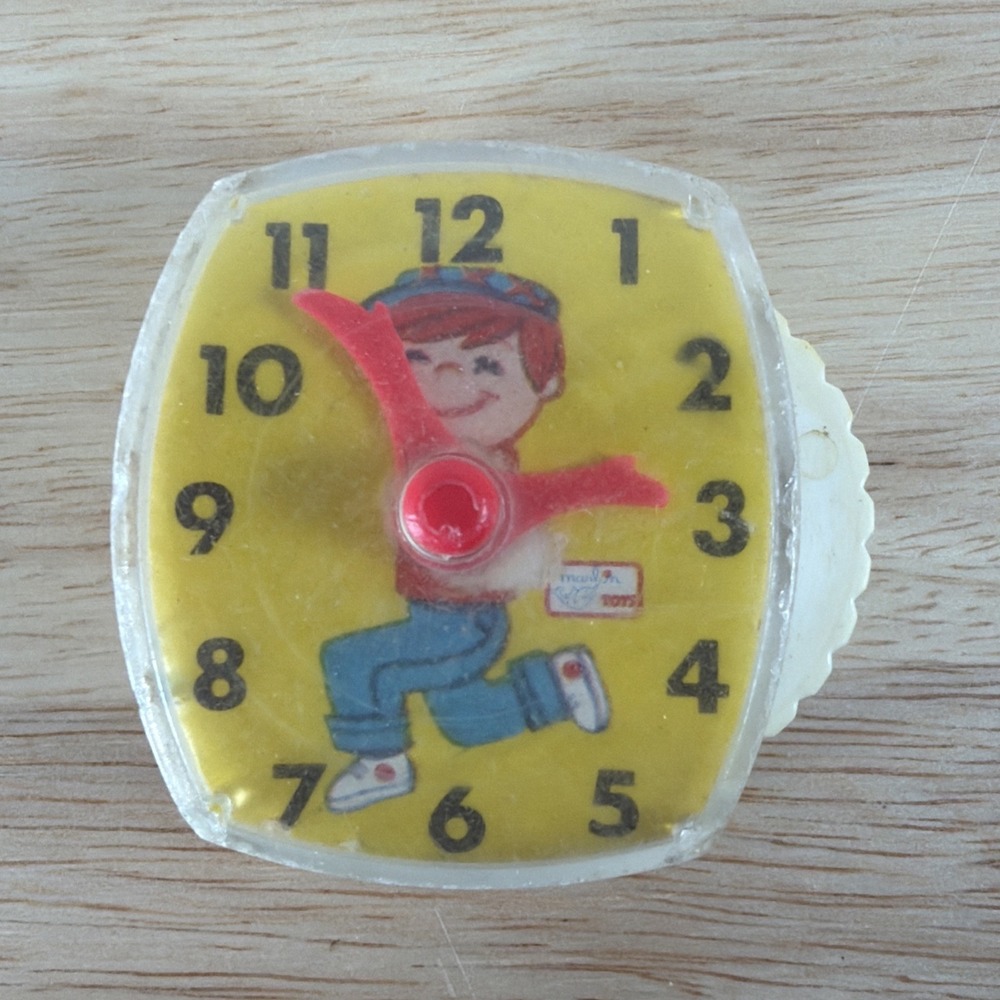 Vintage Marlin Toys Wind Up Kids Watch RARE Hard To Find Music Box